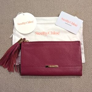 See By Chloe Pink Clutch with Tassel